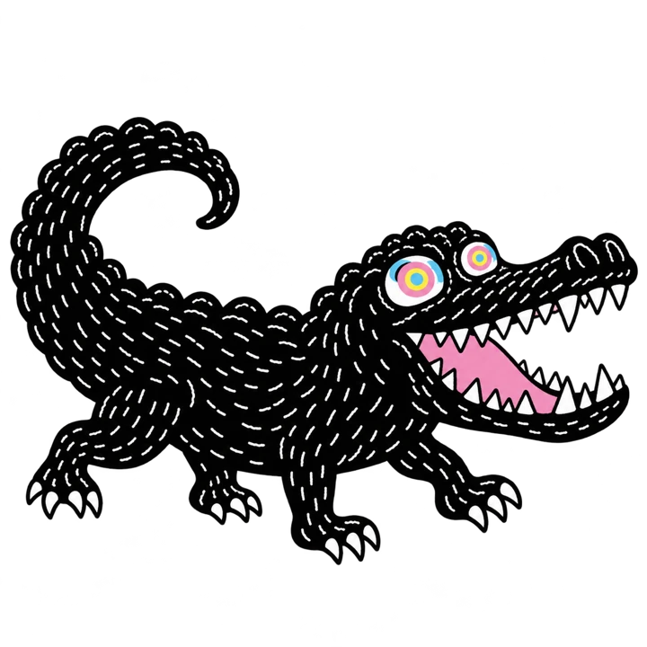 Tripodile, your playable crocodile